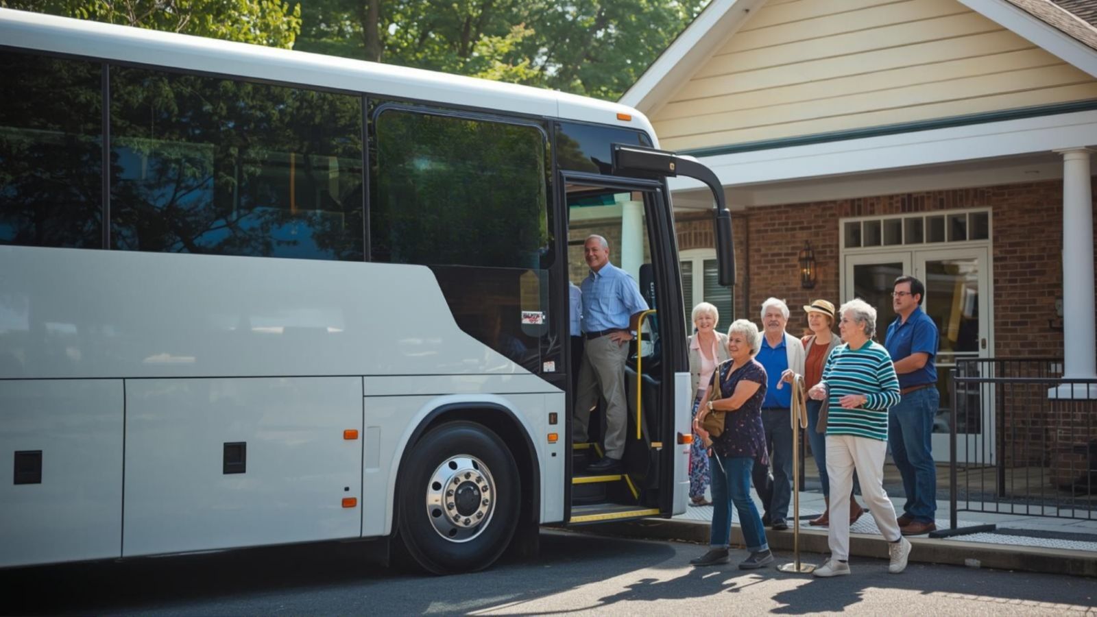 Senior Center Charter Bus Service in Westchester County