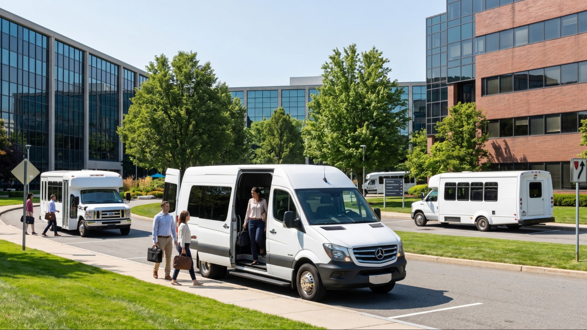 Corporate Shuttle and Employee Transportation