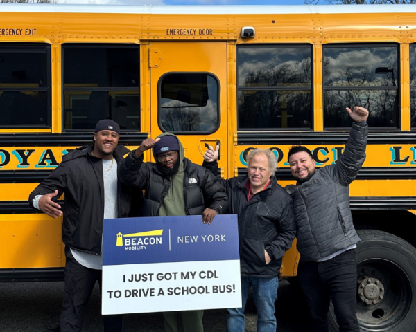 Royal Coach Lines school bus providing safe student transportation in New York and New Jersey